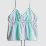 Ensemble pyjama pastel rayé