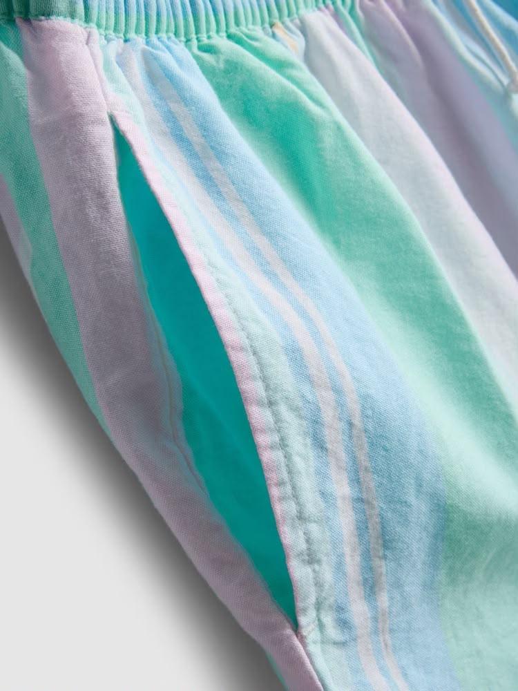 Ensemble pyjama pastel rayé