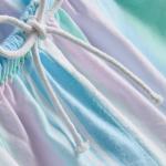 Ensemble pyjama pastel rayé