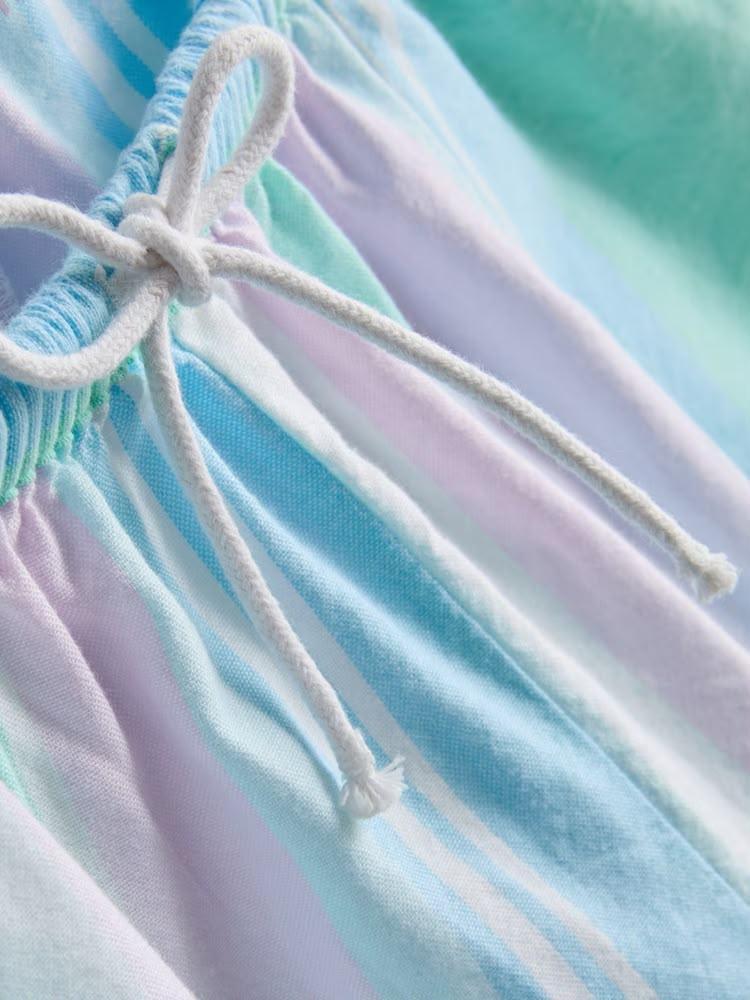 Ensemble pyjama pastel rayé