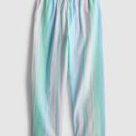 Ensemble pyjama pastel rayé