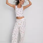 Pyjama débardeur en coton Disney Winnie l'ourson
