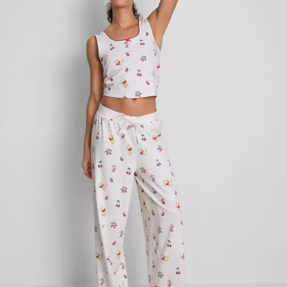 Pyjama débardeur en coton Disney Winnie l'ourson