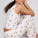 Pyjama débardeur en coton Disney Winnie l'ourson