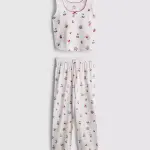 Pyjama débardeur en coton Disney Winnie l'ourson