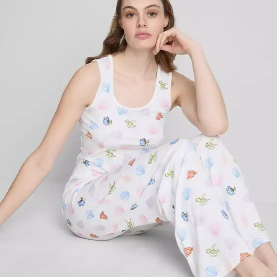 Disney Pixar’s Finding Nemo Cotton Rich Graphic Cami Pyjamas