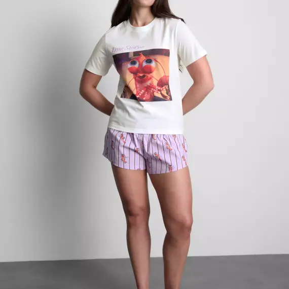 Pyjama short à imprimé Gang de requins