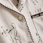 Disney's Bambi Striped Boyfriend Shorty Pyjamas