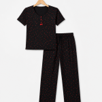 Black Heart Pyjama