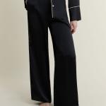 Pyjama élégant 2 pièces en satin S2501-C